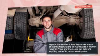 Muffler Repair Taysom Tire Muffler Auto Repair