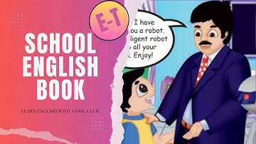 The trick robot - 4th Standard English Book _Term 1