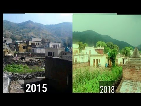 Nagal Bhaga Village | Change from 2015 to 2018 | Naksha Song | Simar Gill |
