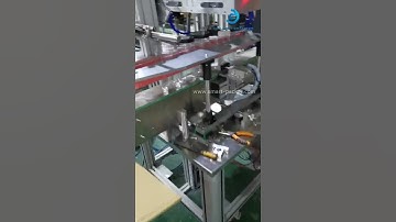 Automatic big diameter plastic cap cover elevator type sorting feeding capping machine testing video