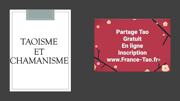 Partage Tao No 4 Le Chamanisme dans le Taoisme et ...