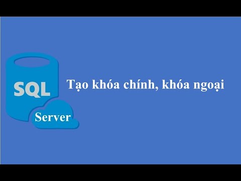 Video: Làm cách nào để bạn đặt khóa chính trong truy vấn SQL?