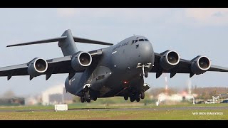 Indian Air Force Boeing C17 Globemaster III COVID aid (OST/EBOS) Ostend Airport