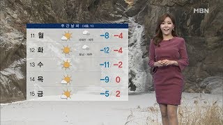 휴일 전국 눈·비…중북부 최고 10cm