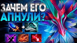 картинка: ЗАЧЕМ ЕГО АПНУЛИ? ЛЕШРАК И ТАК СИЛЬНЕЙШИЙ 7.36🔥LESHRAC DOTA 2