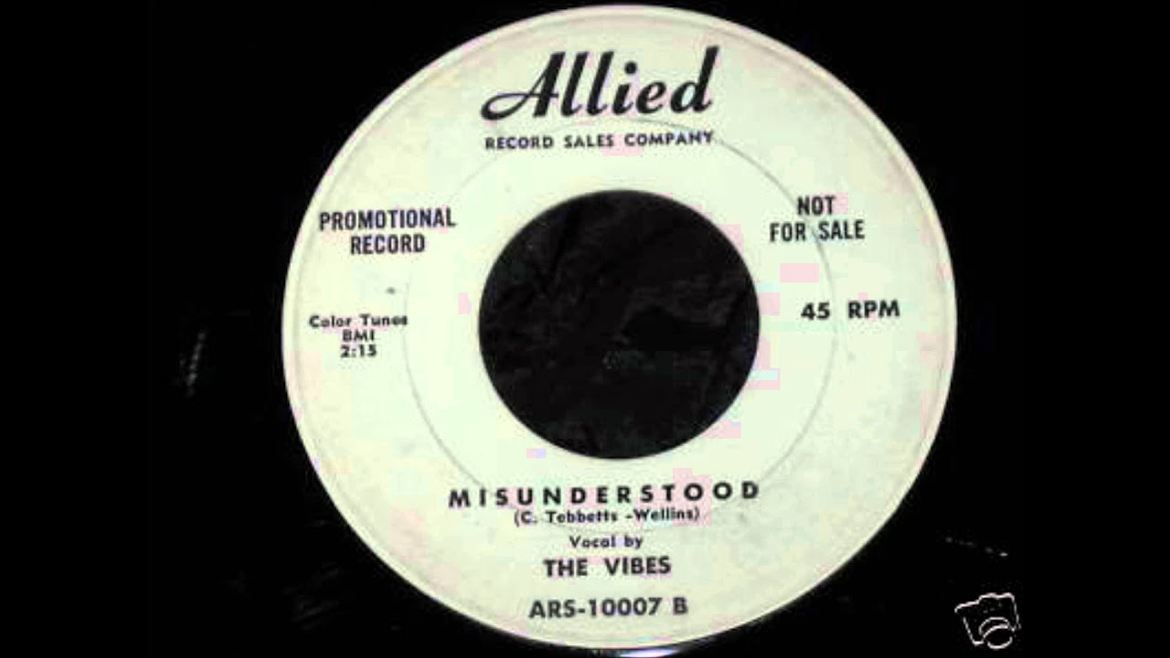 VIBES AKA JAYHAWKS - Misunderstood / Let The Old Folks Talk - ALLIED 10007 - 2/59