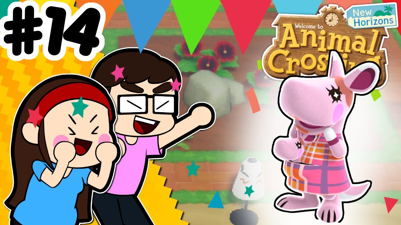 HAPPY BIRTH *hic* DAY MARCIE | Let's Play Animal Crossing New Horizons EPISODE 14