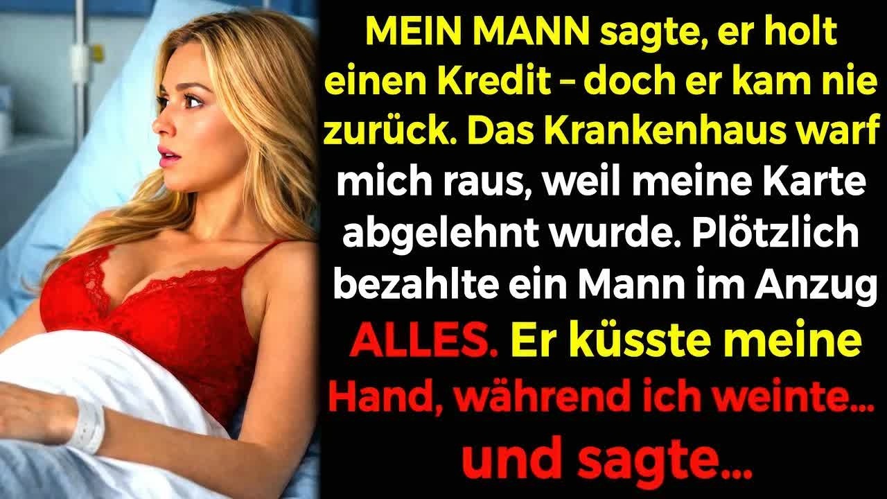 Mein Mann ließ mich in der Notaufnahme sterben, angeblich um Geld zu holen. Stattdessen feierte er im Club und küsste seine Geliebte, während ich auf einer Trage im Flur lag. Als ein Fremder...