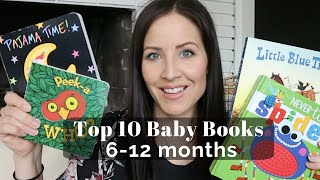 Top 10 Baby Books for 6-12 Months | BABY BOARD BOOKS 📚 | LINDSEYDELIGHT