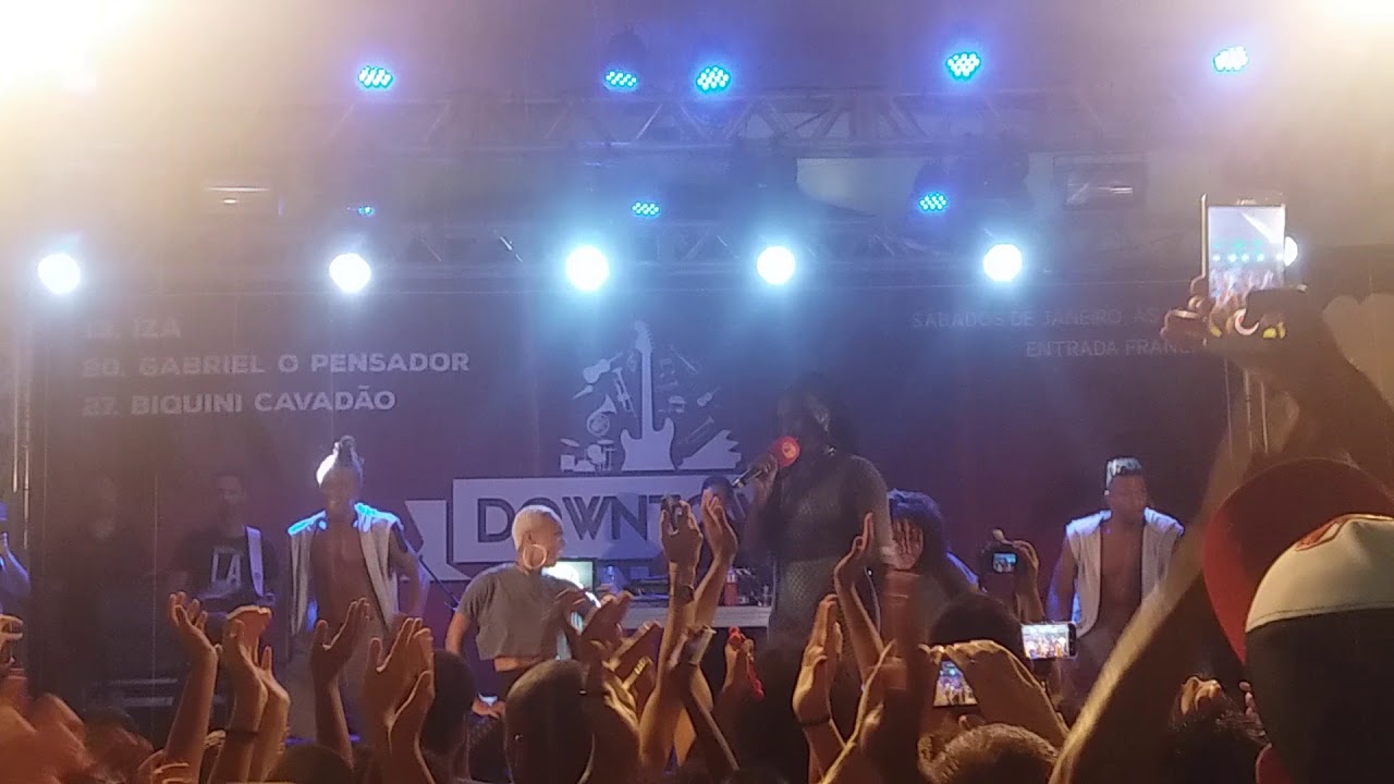 Ver "Vim pra ficar" - Iza - Downtown Sunset - (13-01-2018) en YouTube Ver "Vim pra ficar" - Iza - Downtown Sunset - (13-01-2018) en YouTube