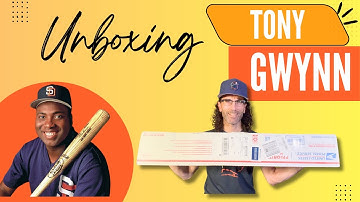 TONY GWYNN BASEBALL MEMORABILIA UNBOXING!