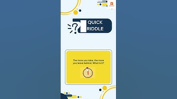 Genius IQ Riddle 👣 The More You Take, The More You Leave Behind!  #funriddles #quiz #riddles #shorts