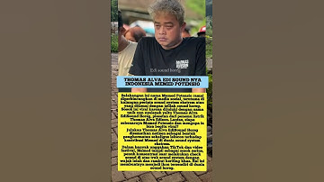 THOMAS ALVA EDI SOUND NYA INDONESIA MEMED POTENSIO #soundhoreg #viral #shorts