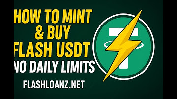 How to Mint & Buy Flash USDT with No Daily Limits | Step by Step on FlashLoanz.net