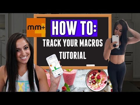 How To Track Macros with MyMacros+ APP 2018 | Tutorial