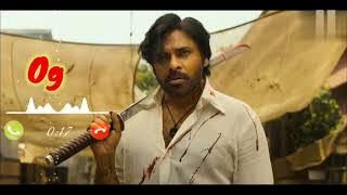 Og Movie | Pawan Kalyan entry BGM Ringtone 👆 click and check ✅ #og #pawankalyan #bgm
