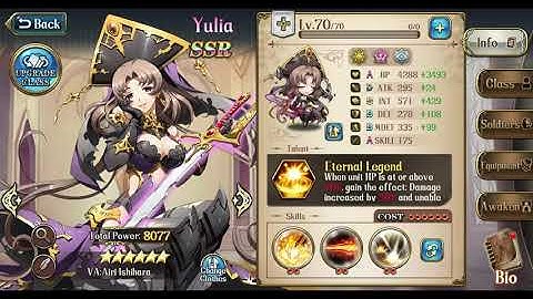 Langrisser M - Yulia 3C Awakening