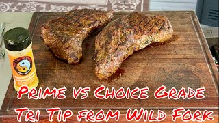 Prime vs Choice Grade Tri Tip Comparison from Wild Fork Foods