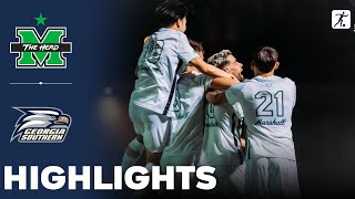 Marshall vs Georgia Southern | NCAA College Soccer | Highlights - October 23, 2024