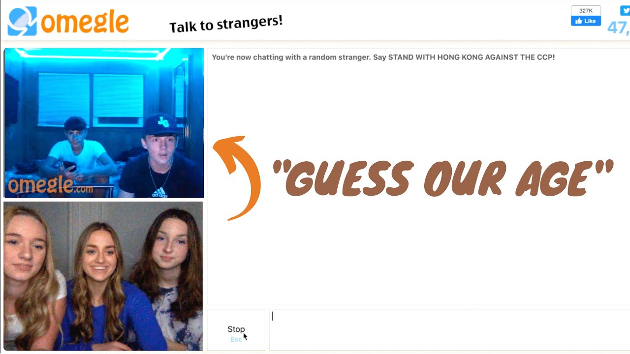 Omegle insecure teen with
