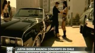 JUSTIN BIEBER REGRESA A CHILE EL 12 DE NOVIEMBRE 2013 MEGANOTICIAS TARDE 06 06 2013)