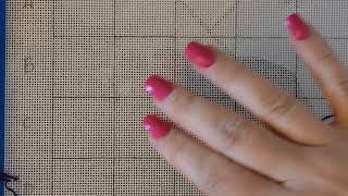 Flosstube Extra #4 - Stitching a Counted Canvas pattern