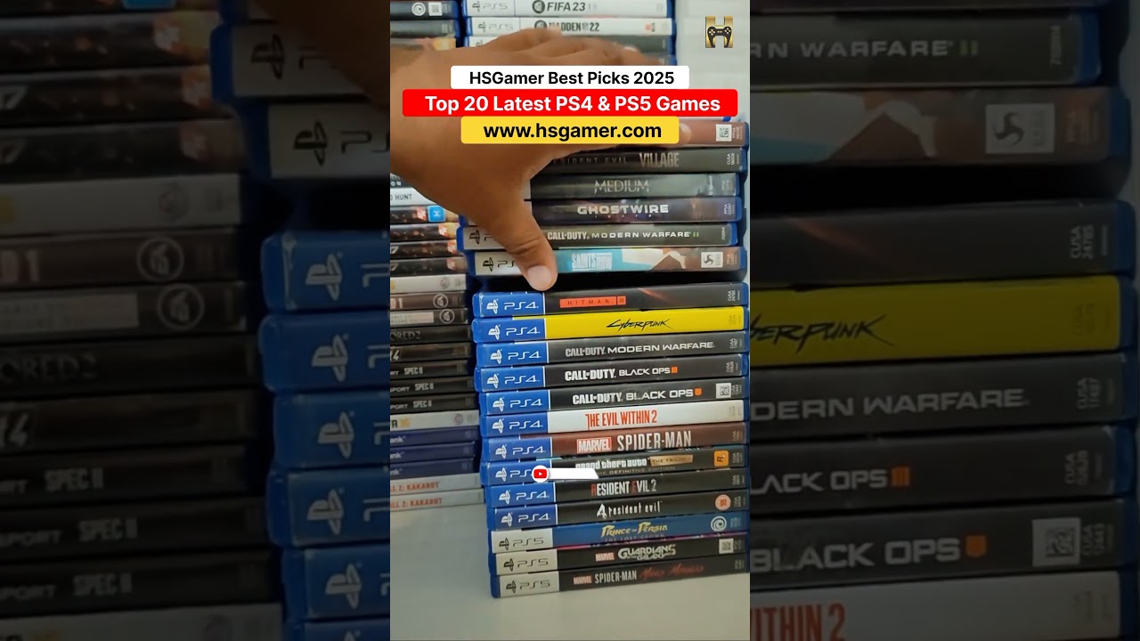 Top 20 Latest PS4 & PS5 Games | HSGamer Best Picks 2025