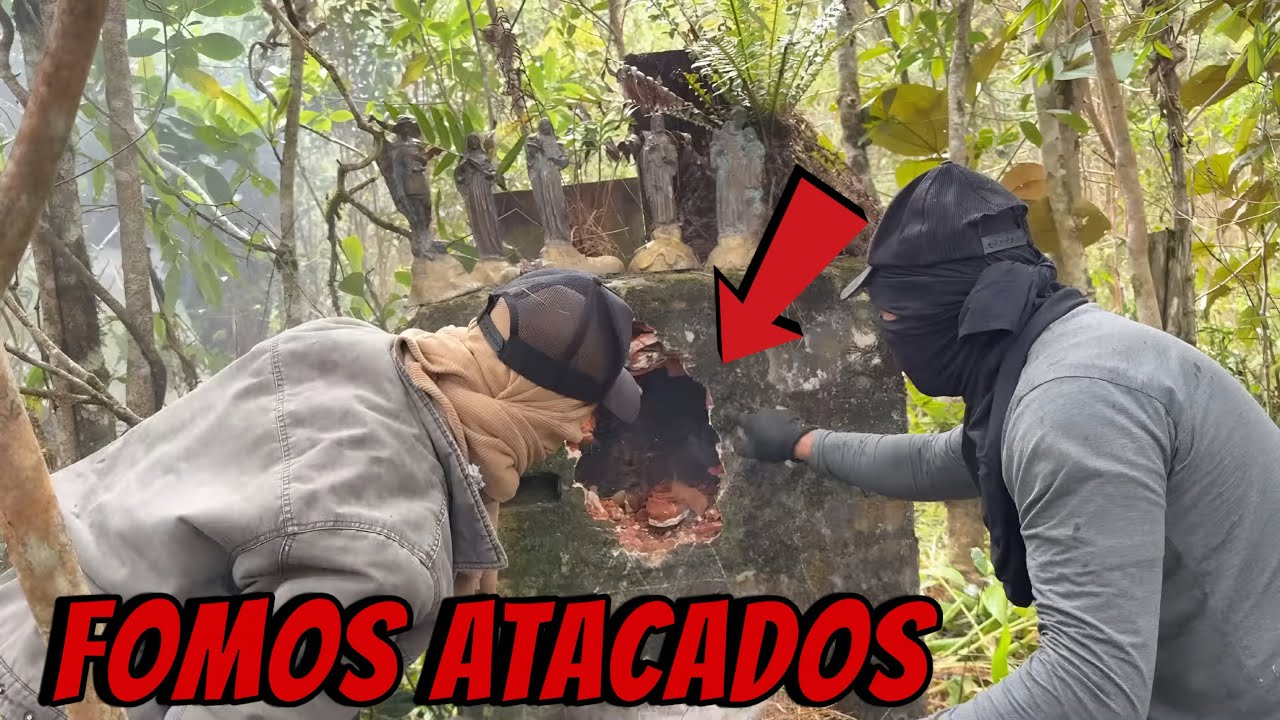 Fomos atacados após tentar resgatar esse tesouro 