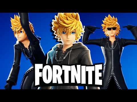 Roxas From Kingdom Hearts Doing Every Fortnite Emote I Own