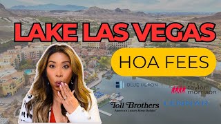 Lake Las Vegas HOA Fees REVEALED - What You Need to Know!