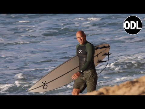 Kelly Slater Surfing Pipeline AFTER Hip Surgery And He's Ripping! Footage from Today