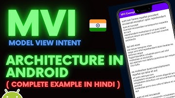 MVI Architecture in Android (Complete Example in Hindi) | Kotlin | Android | Himanshu Gaur | Hindi