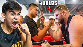 ARM WRESTLER VS INFLUENCERS!! - WINS P10,000 screenshot 3