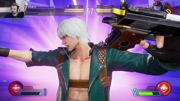 MvC Infinite: Week 2 Online Play pt20 - vs. Dante/Ultron