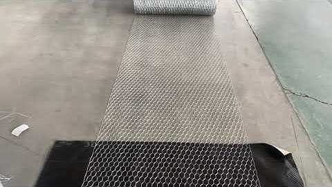 Galvanized hexagonal wire mesh from Yongwei factory