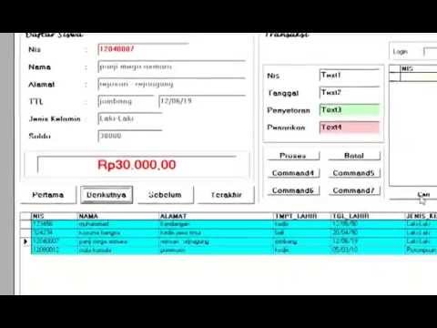 [Full-Download] Cara Membuat Program Absen Siswa Dengan Ms 