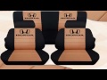 Coverking Custom Fit Front 5050 Bucket Seat Cover for Select Nissan Armada