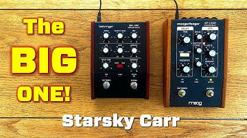 Behringer BM-14M vs MoogerFooger Delay // Demo en review