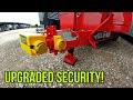 UPGRADE your Dump Trailer Security! Fort Knox Locks and Abloy Channel Lock!