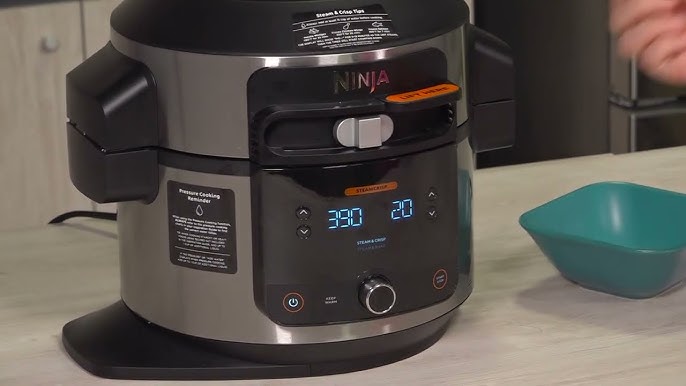 Ninja Foodi 9 en 1 a presión, para asar, olla de cocción lenta, freidora de  aire y más, con capacidad de 6.5 cuartos y libro de recetas de 45, y un  acabado brillante : Hogar y Cocina 