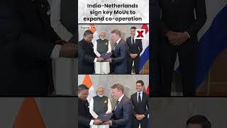 India Netherlands sign key MoUs during visit  NewsX World