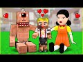 SQUİD GAME VE TEPEGÖZ ZAVALLI EFEKAN'I EVLAT EDİNDİ! 🥰 - Minecraft