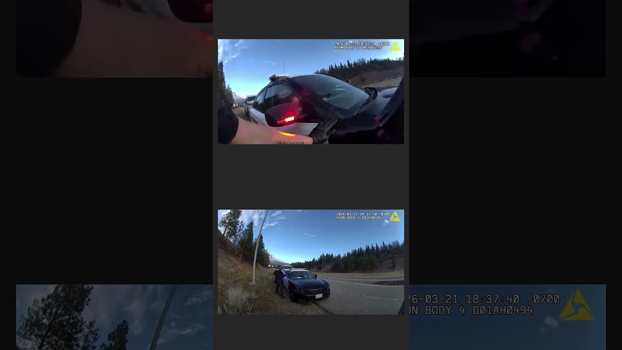 Suspect Fires At Officers From Patrol Car Front Seat?