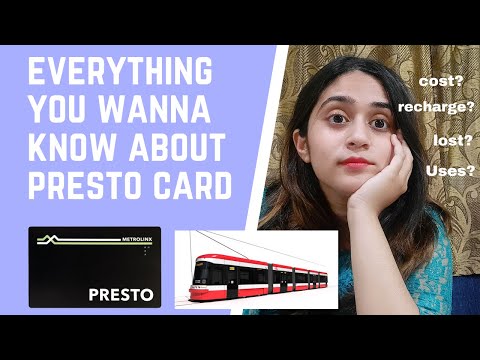 Everything you wanna know about presto card |explained in detail #prestocard #canada #torontotransit