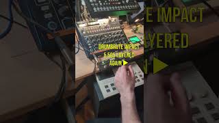 Drum machine madness layering the @Arturia DrumBrute with the vintage @Roland TR-505 💥⚡️