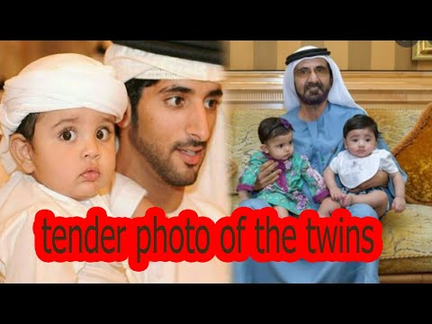 Sheikh Hamdan Shares Tender Photo Of The Twins With Doting Grandfather Sheikh Mohammed Bin Rashid