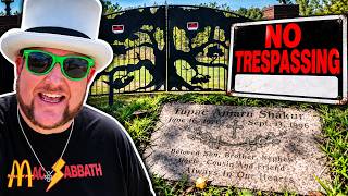 Jordan the Lion Trespassed on Private Property to Film Tupac’s Grave