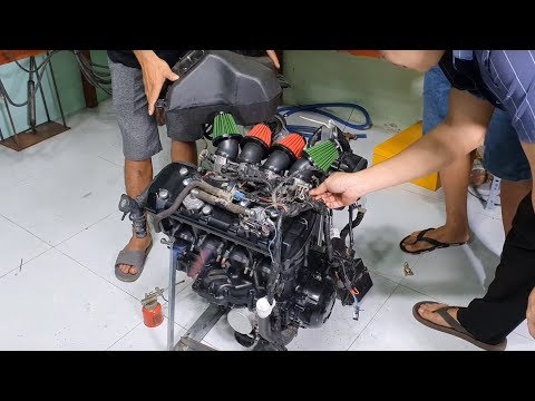 Kawasaki Z1000 Engine For My DIY Project