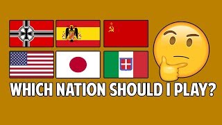 Conquest 1943 - Which Nation Should You Play? [WC4-GUIDE]