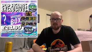 "Pop Figures Exclusive" £24.99 Mystery Box (Limited to 100) Unboxing